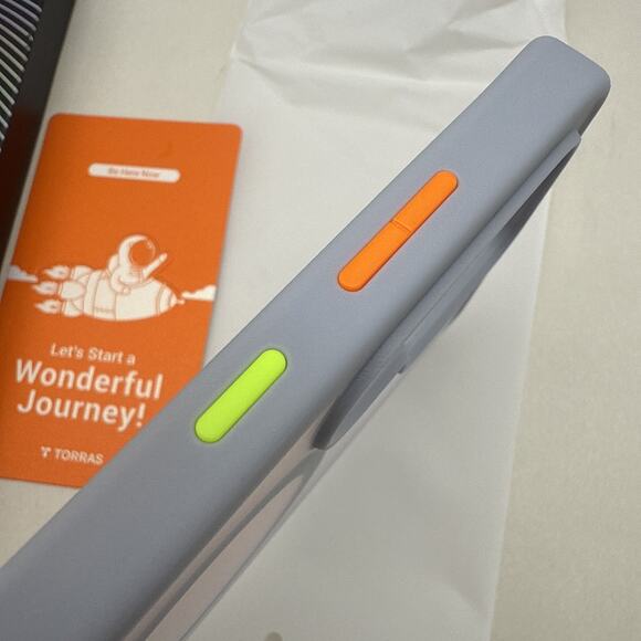 TORRAS Magnetic Shockproof Case for Samsung Galaxy S25 UltraCase Light Blue READ - Picture 10 of 14